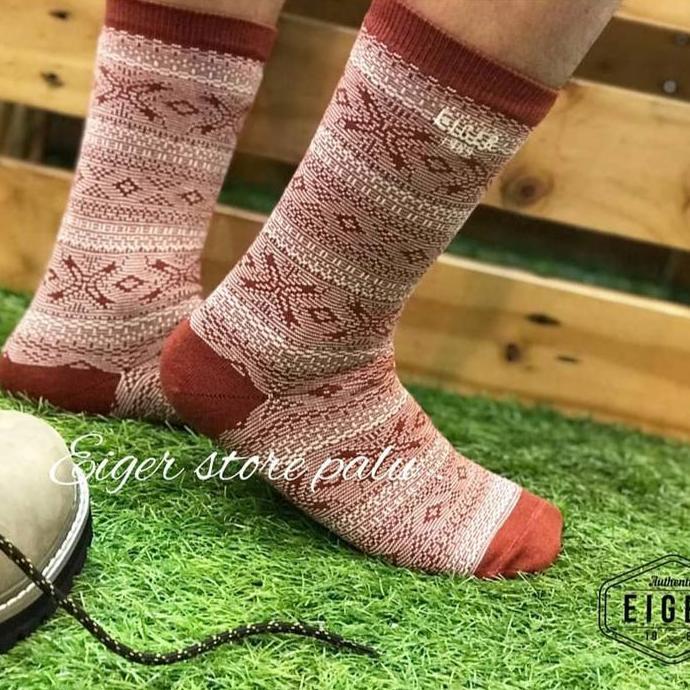 Kaos Kaki Eiger Original Oregon Socks - Nyaman Panjang Pria Dewasa