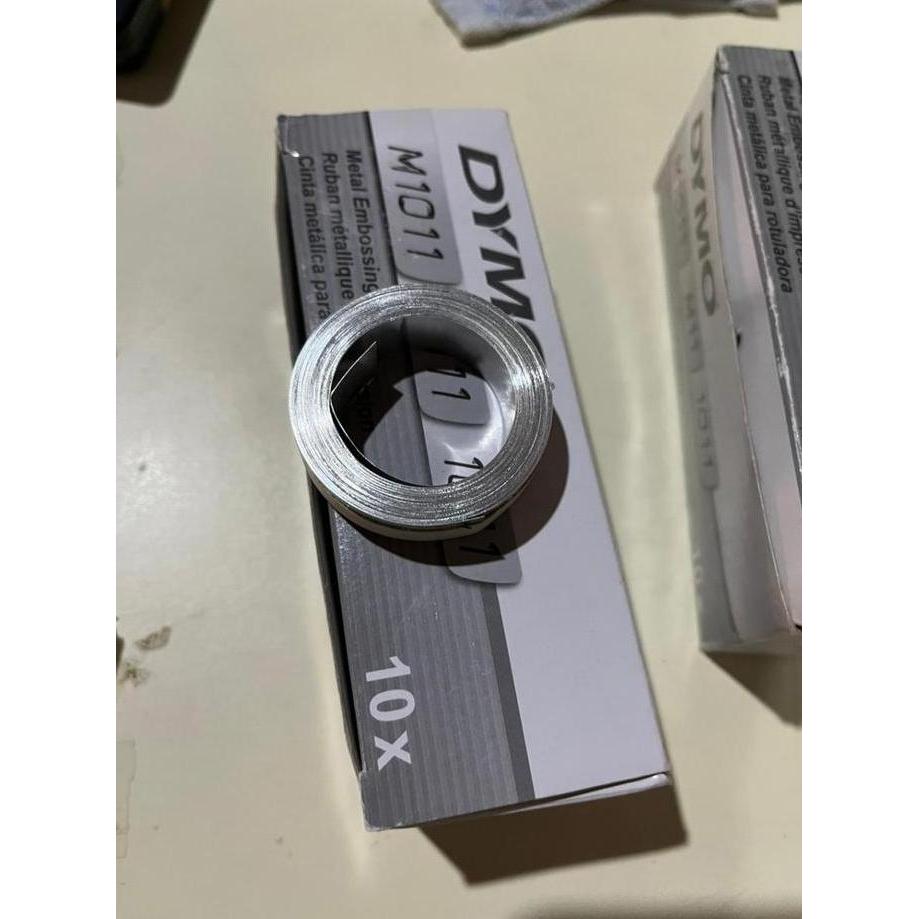 Pita DYMO Rhino Labeller M1011 1011 M11 Stainless Tape, Per Biji