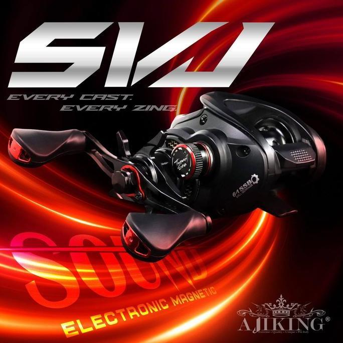 Super Sale, Reel Bc / Baitcasting Ajiking Svj 101 L (Zing Sound) (Left Handle)