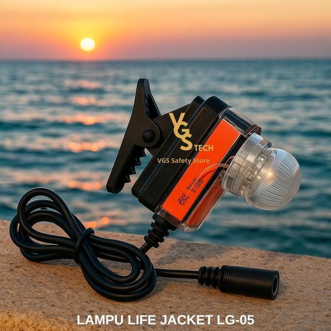 Lampu Life Jacket / Life Jacket Light Lythium 05