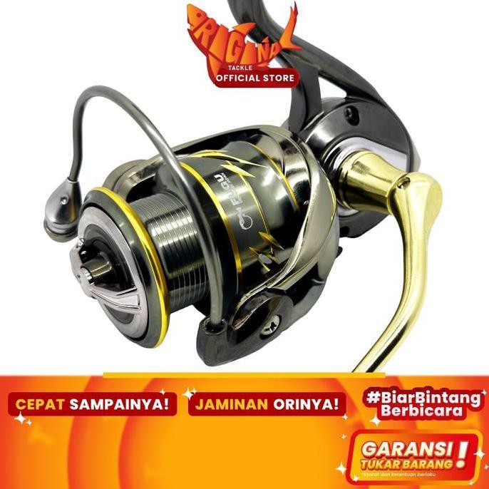 Super Murah, Reel Pancing Spinning Fugu Tora 3 Sw Power Handle Body Besi Metal 3000 1000 2000 4000 6