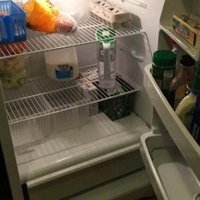 RAK KULKAS / TATAKAN KULKAS BESI 44CM28CM UNTUK KULKAS POLYTRON