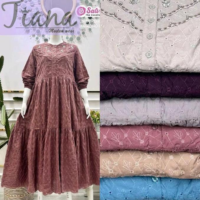 Salvina kidi Katun Bordir payet cantik ||.llll.o