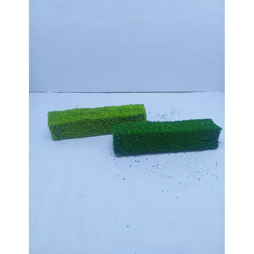 Bisa Cod Kak Miniatur Pagar Tanaman Semak / Pagar Maket / Bahan Maket / Diorama ><