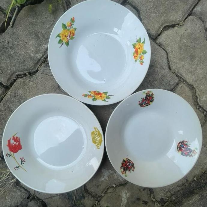 Disc Piring Makan Keramik / Piring Keramik - Premium / Piring Makan Cantik - Piring Makan Termurah