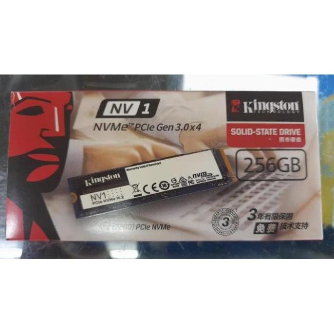 TERBARU - SSD KINGSTON M2 NVME 256GB
