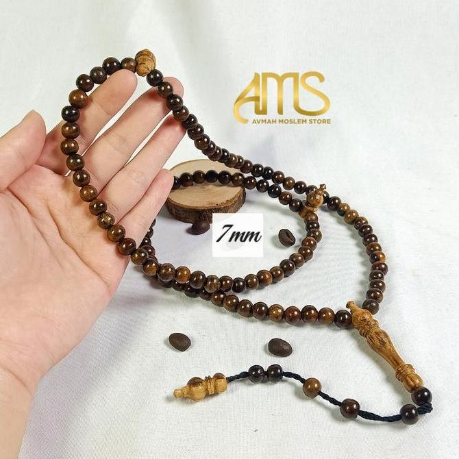 Laristerbaik- Tasbih 99 Galih Gaharu 7Mm