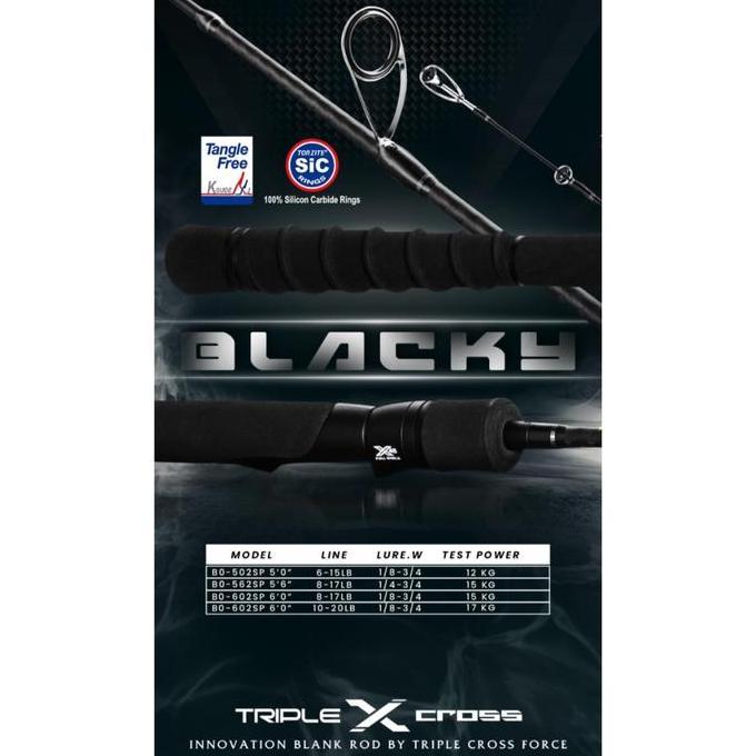 NEW Joran Pancing Blood Blacky 165/180 cm Solid Carbon .