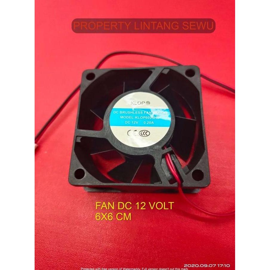 Bestone- FAN KIPAS DC 12V 6X6CM fan kipas dc 12 v 6 x 6 cm