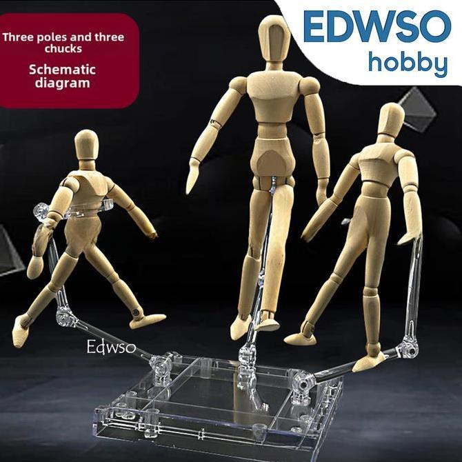 Toyx- Stand Base Action Figure Shf Gundam Sd Sdw Sdcs Bb Hg Rg 1/144