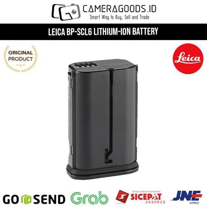BEBAS ONGKIR - Leica BP-SCL6 Lithium Battery for Leica Camera Q3, Q2, SL2, SL2-S, SL3