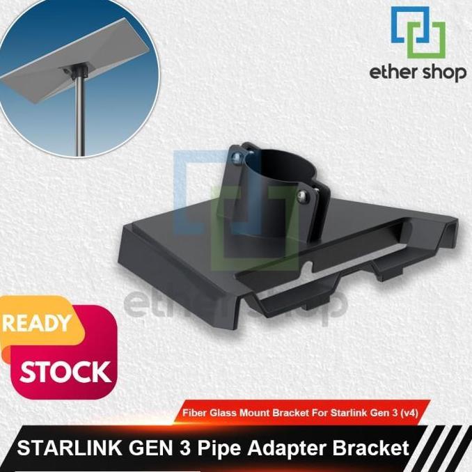 Adaptor Pipa Dudukan Antena Starlink Gen 3 (V4) Berkualitas