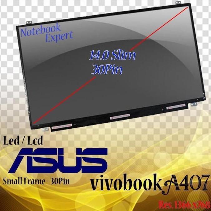 NEW LCD LED LAPTOP ASUS A407 A405 A411U A411 X405 A407U A407M A407UA