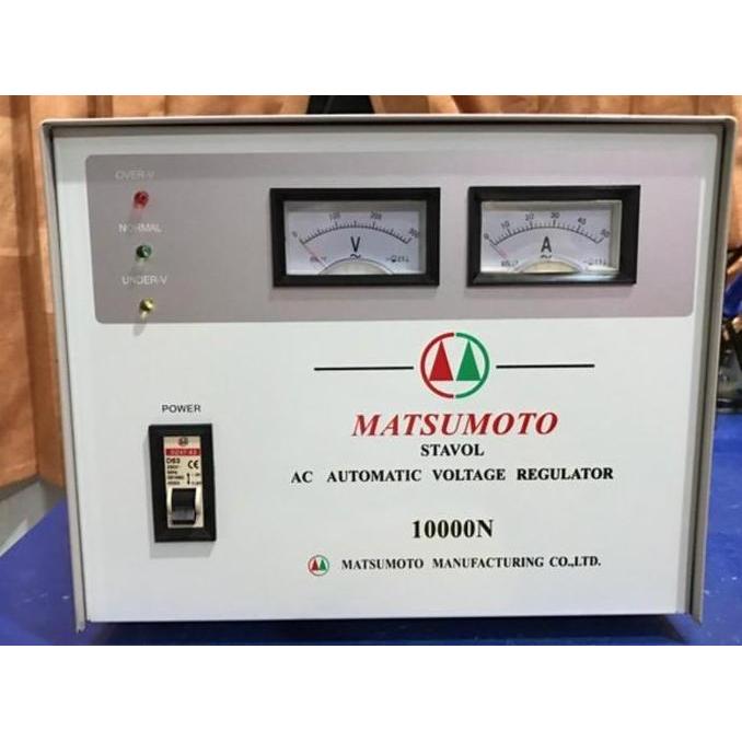 Stabilizer Stabiliser Stavolt Matsumoto 10000 Watt 10000N Ori Promo Pekan Ini