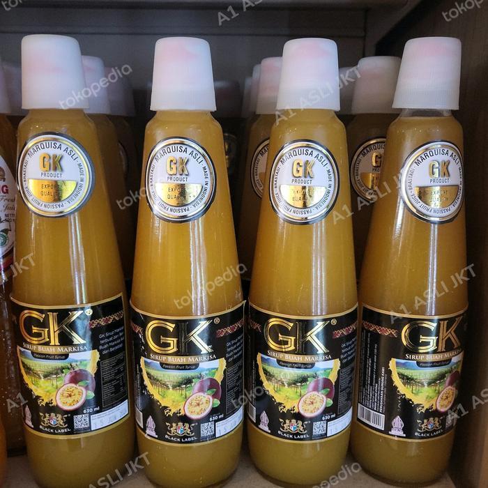 GK Markisa Black Label 600 ml