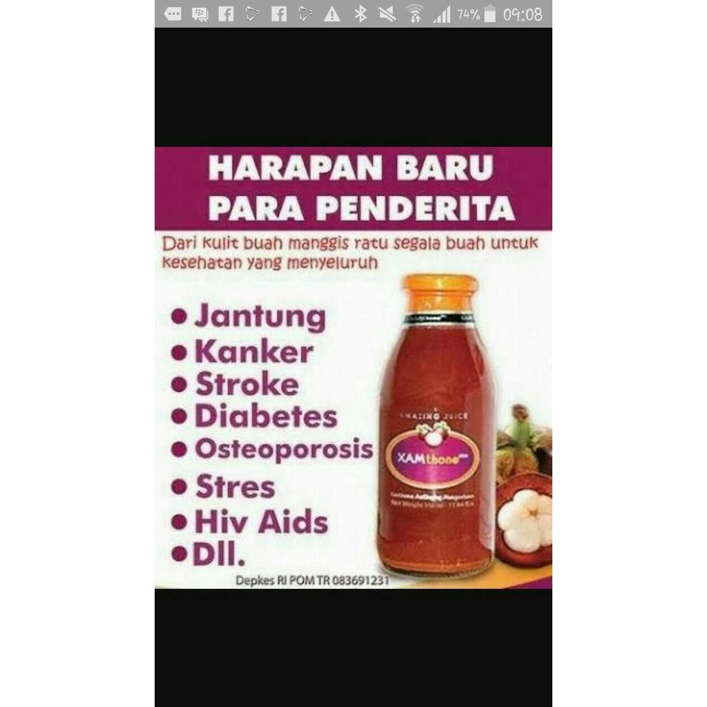 xamthone plus juice kulit manggis