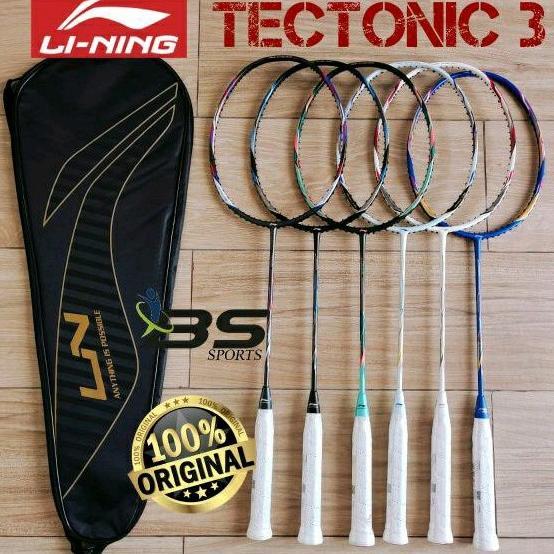 RAKET BADMINTON LINING TECTONIC 3 ORIGINAL