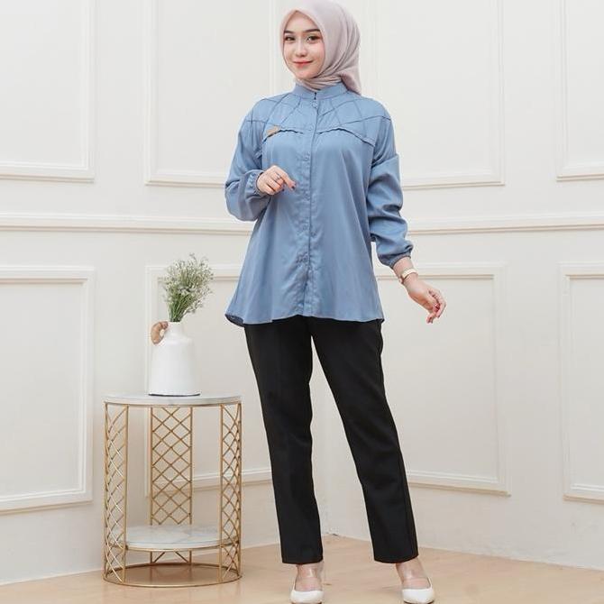 Newrelig- Nuriya Blus Rayon Twill Premium Atasan Wanita