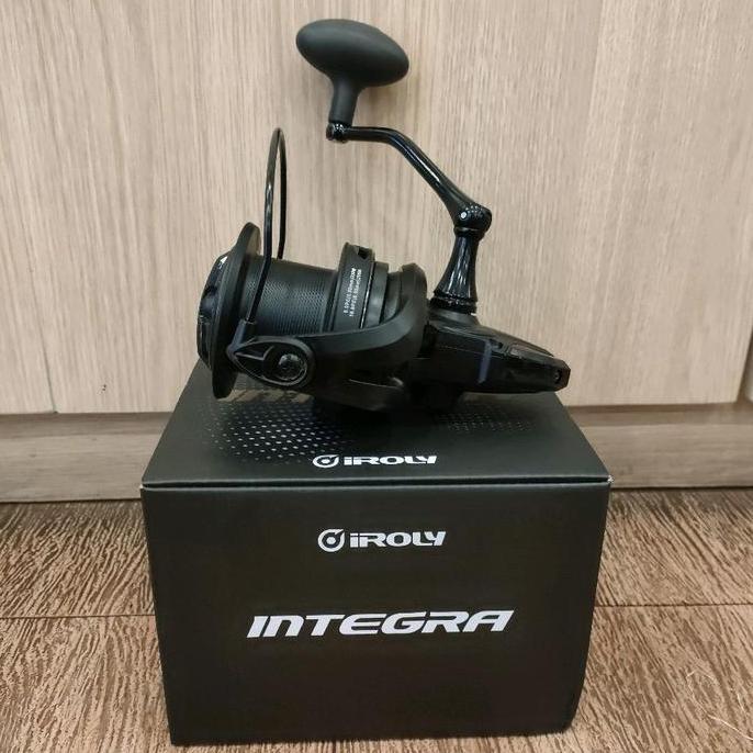 Terlaris, Reel Pancing Iroly Integra Surf 10000 12000 Spinning Saltwater Long Spool