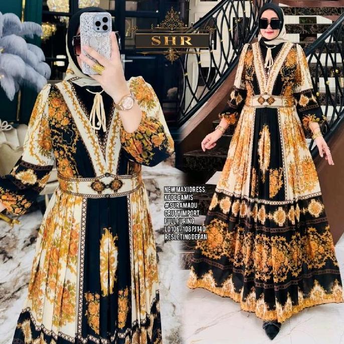 Sale NewKode Gamis Inayah Klasik Sultan Series 003 Elegant 100%Ori Shr