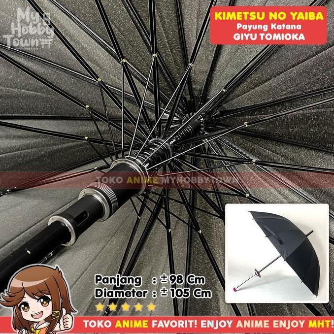 Payung Anime Kimetsu no Yaiba Demon Slayer Giyu Tomioka