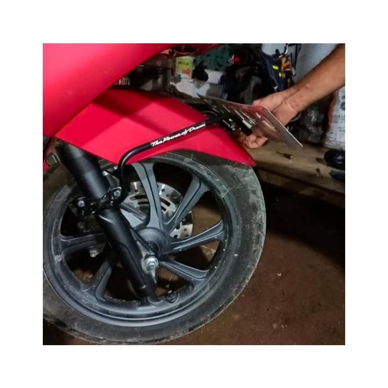 Nopol depan pcx 160 breket plat nomor depan pcx 160 dudukan plat nomor depan pcx 160