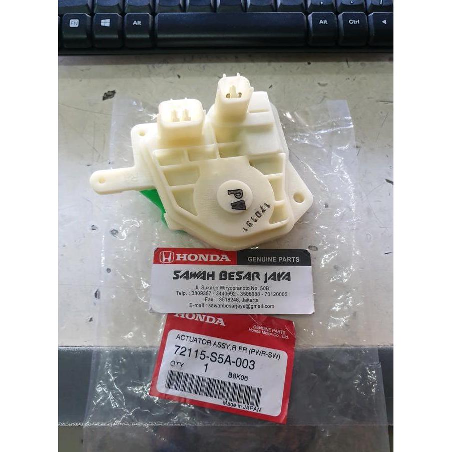 Actuator Aktuator Motor Dinamo Central Door Lock Kunci Pintu Depan - Tengah Honda Jazz Gd3 City Gd8 