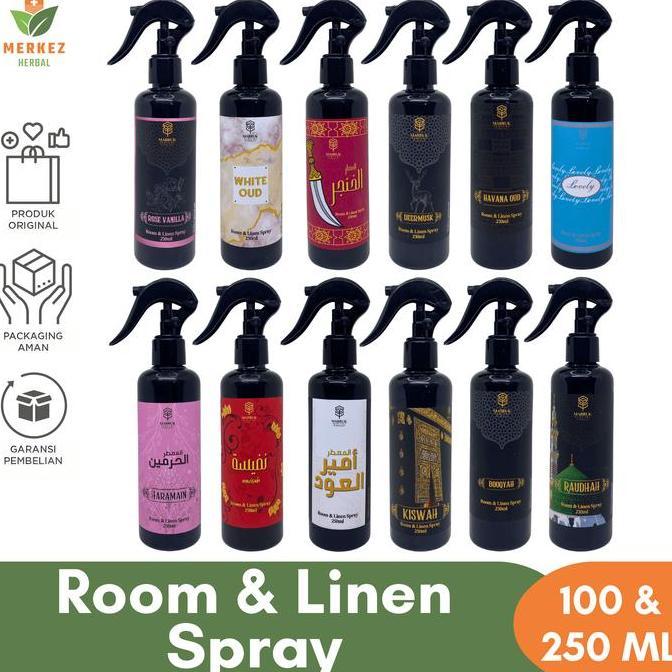 Promo Parfum Pewangi Pengharum Ruangan Kamar Room & Linen Pakaian Spray Arab Diskon