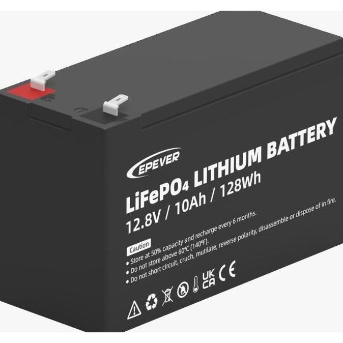 Terbaru, Epever Aki Ups Lifepo4 12V 10Ah
