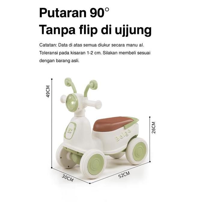 Mimosa Baby MallSepeda dorong keseimbangan untuk anak-anak usia 1-5 tahun, laki-laki dan perempuan, 