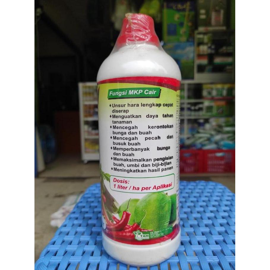 Mkp Cair 1 Liter Original Boster Bunga Dan Buah Mkp Elever Pemacu Bunga Buah Umbi Dan Biji