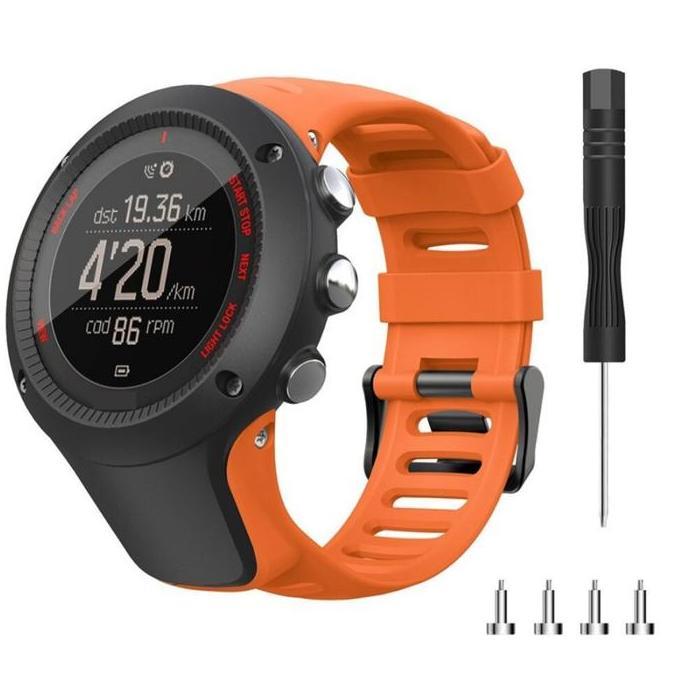 Strap Band Tali Jam Suunto Ambit 1 Ambit 2 Ambit 3 - Orange Terbaru