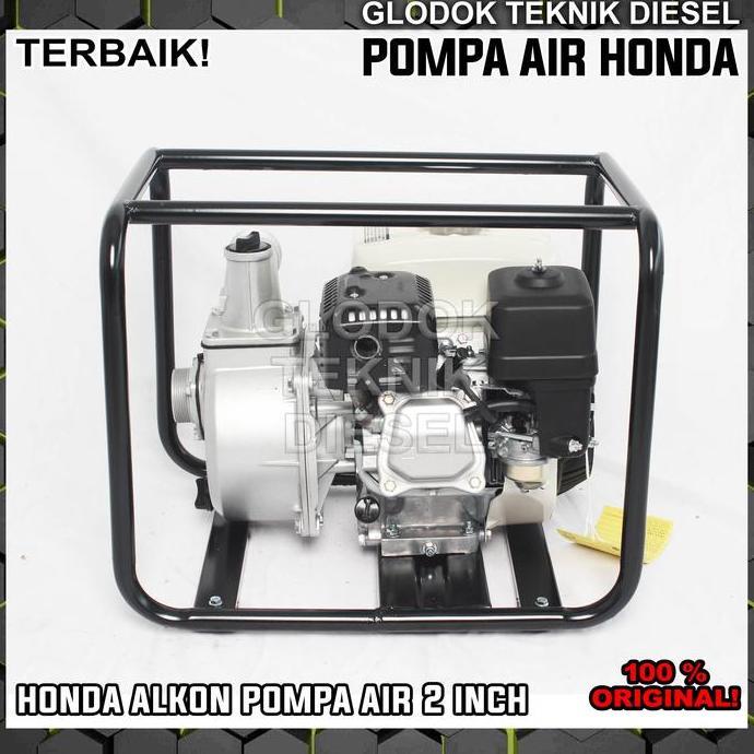 MESIN POMPA AIR SAWAH IRIGASI ALKON WATER PUMP HONDA GP 160 2 INCH 2"