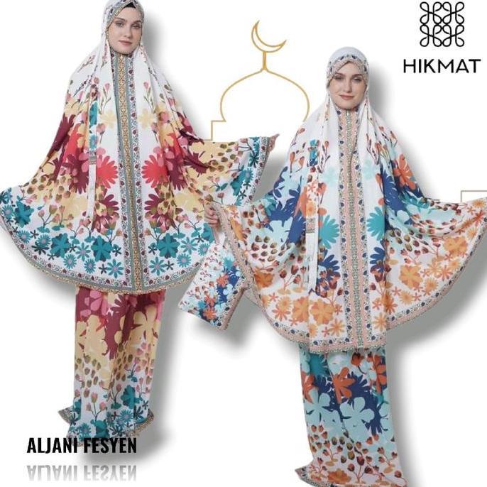 Promo N5970 - Mukena Motif Hikmat Fashion Original Diskon