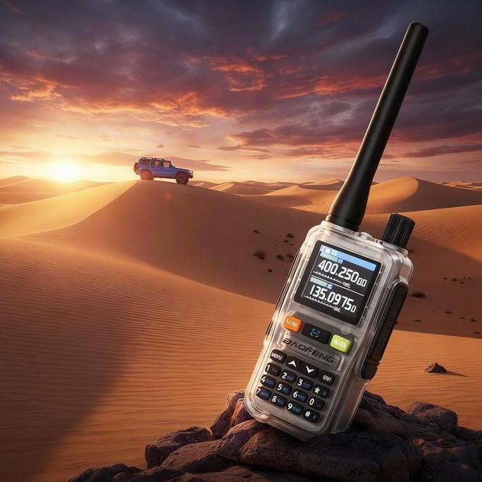 Murah Ht Walkie Talkie Baofeng Uv5R Mini Kuning Orange 5W Dual Band Multi Band Radio With Air Band A