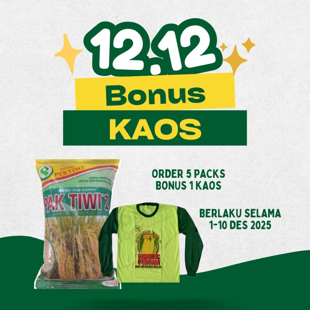 Bisa Cod Benih Pertiwi - Benih Padi Pak Tiwi 2 (5 Kg) >>