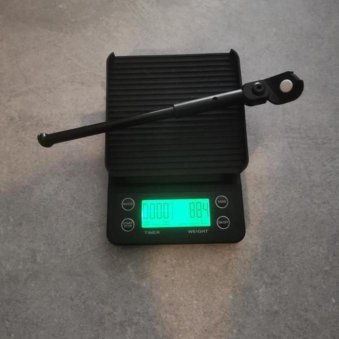 Kickstand standar titanium BLACK kreuz bromptonN 3sixty