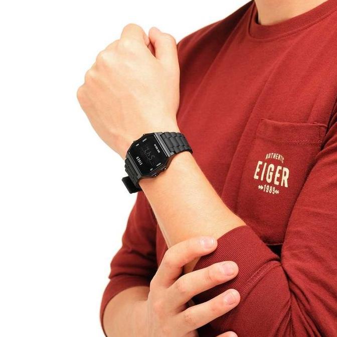 Jam Tangan Eiger 910005092 / 5092 Black Digital Provo Watch
