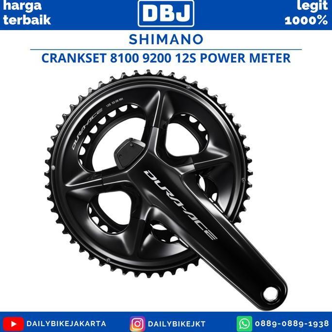 Crankset Shimano Ultegra Dura Ace 8100 9200 12 Speed Power Meter