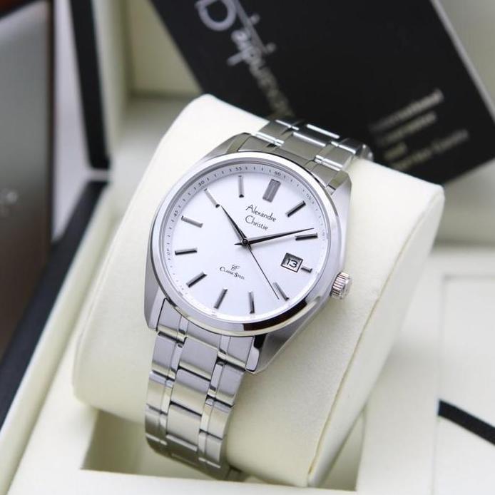ALEXANDRE CHRISTIE 8660 MD PRIA ORIGINAL GARANSI 1TAHUN Quartz Stainless Watches
