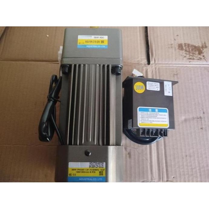 Ac Motor Gearbox  220V 300W  Variable Speed Control 1 Phase