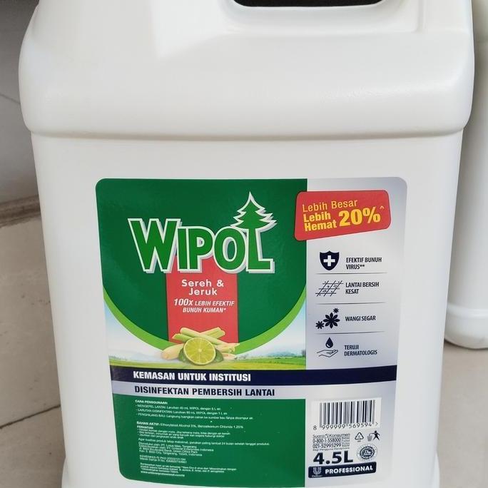 wipol disinfektan 5 liter