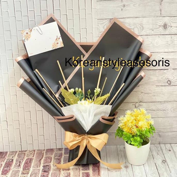 Flowbty- Buket Barang Kosong Tidak Po Buket Kosongan Kerangka Buket Snack Plastik