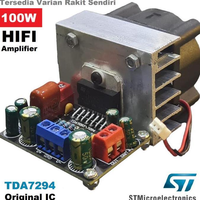 Jdg- Modul Hifi Power Amplifier 100W Mono Tda7294 Subwoofer Speaker Aktif