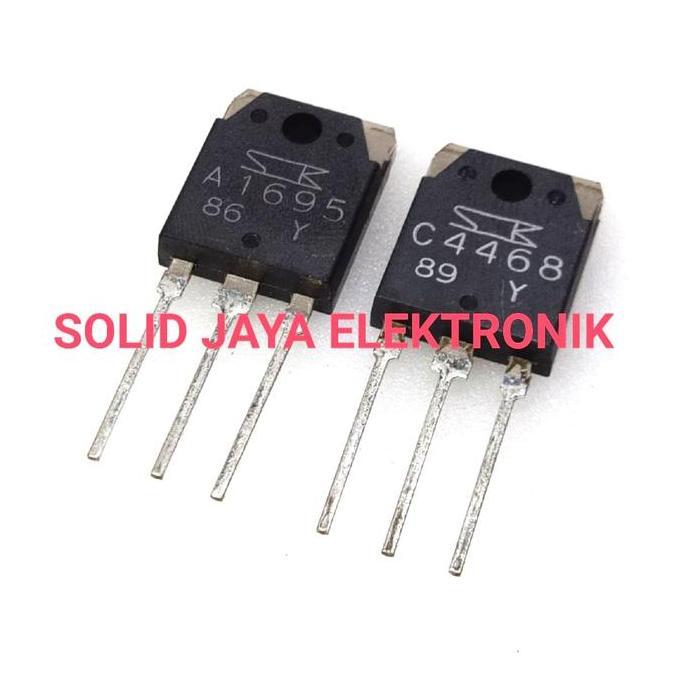TRANSISTOR A1695 C4468 TR POWER A 1691 C4468 AMPLIFIER ORIGINAL ASLI HARGA KHUSUS