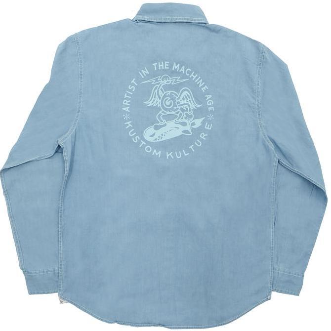 Von Dutch Workshirt  Longsleeve 1451 Denim Blue