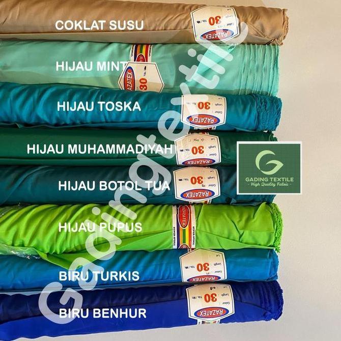 Lansungkirim- ( Per 1 Roll ) Kain Furing Asahi Tebal Apl Razatex Lebar 120 Cm Isi 27 Meter Bahan Fur