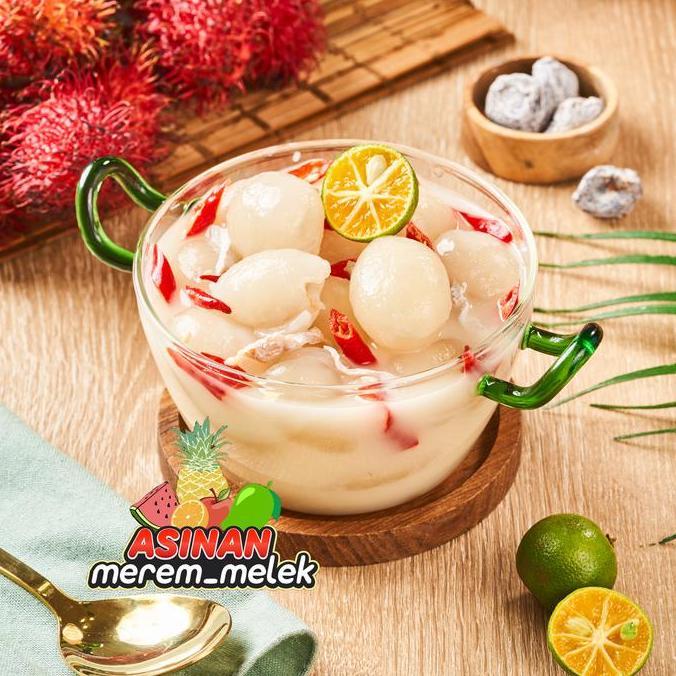 Frutifix- Asinan Rambutan Merem Melek Potongan Kiamboy Spesial Aman Ibu Hamil