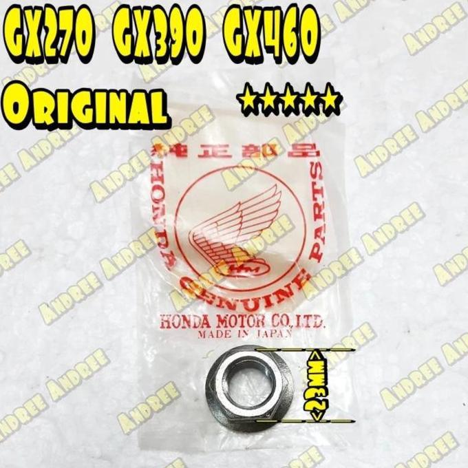 yang dicari] Nut Crankshaft Mur Kruk As Roda Angin Honda G300 G400 GX240 GX270 GX340 GX390 GX420 GX4