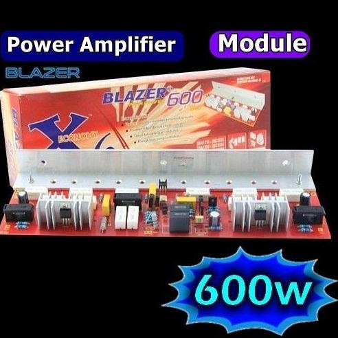 Kit Modul Blazer 600w Mono Bell Power Amplifier 600 Watt Tanpa TR Transistor 600Watt Mono X6 Economy